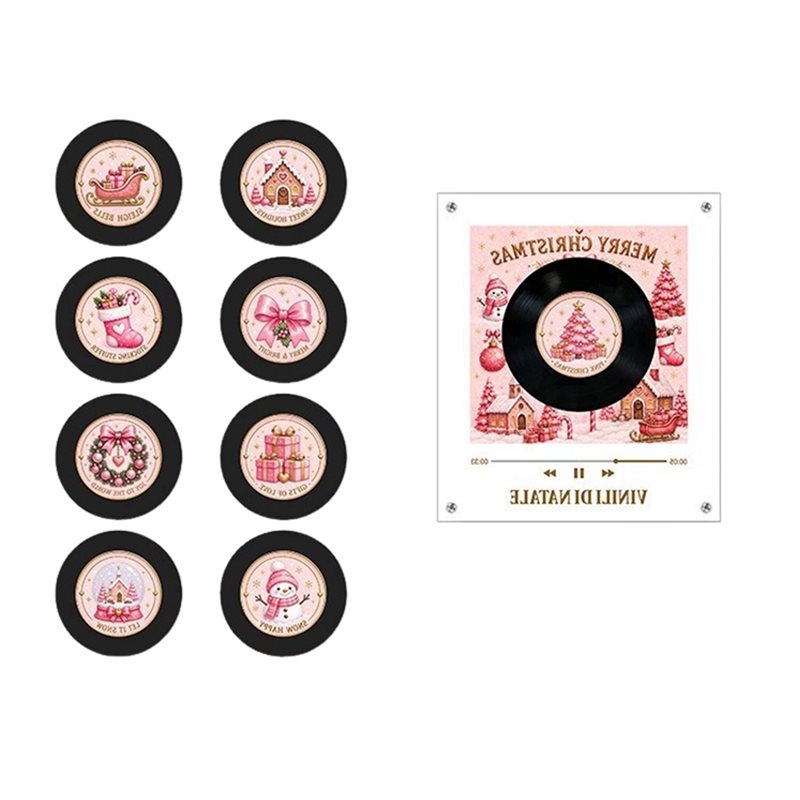 Audio Music Edit - A42T-Vinyl Record Music Player Christmas Edition