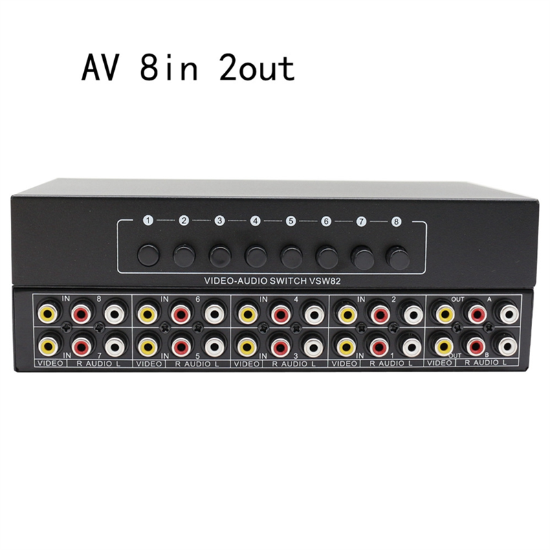 Audio & Music Settings Xbox One - B04B-8 Input 2 Output RCA AV