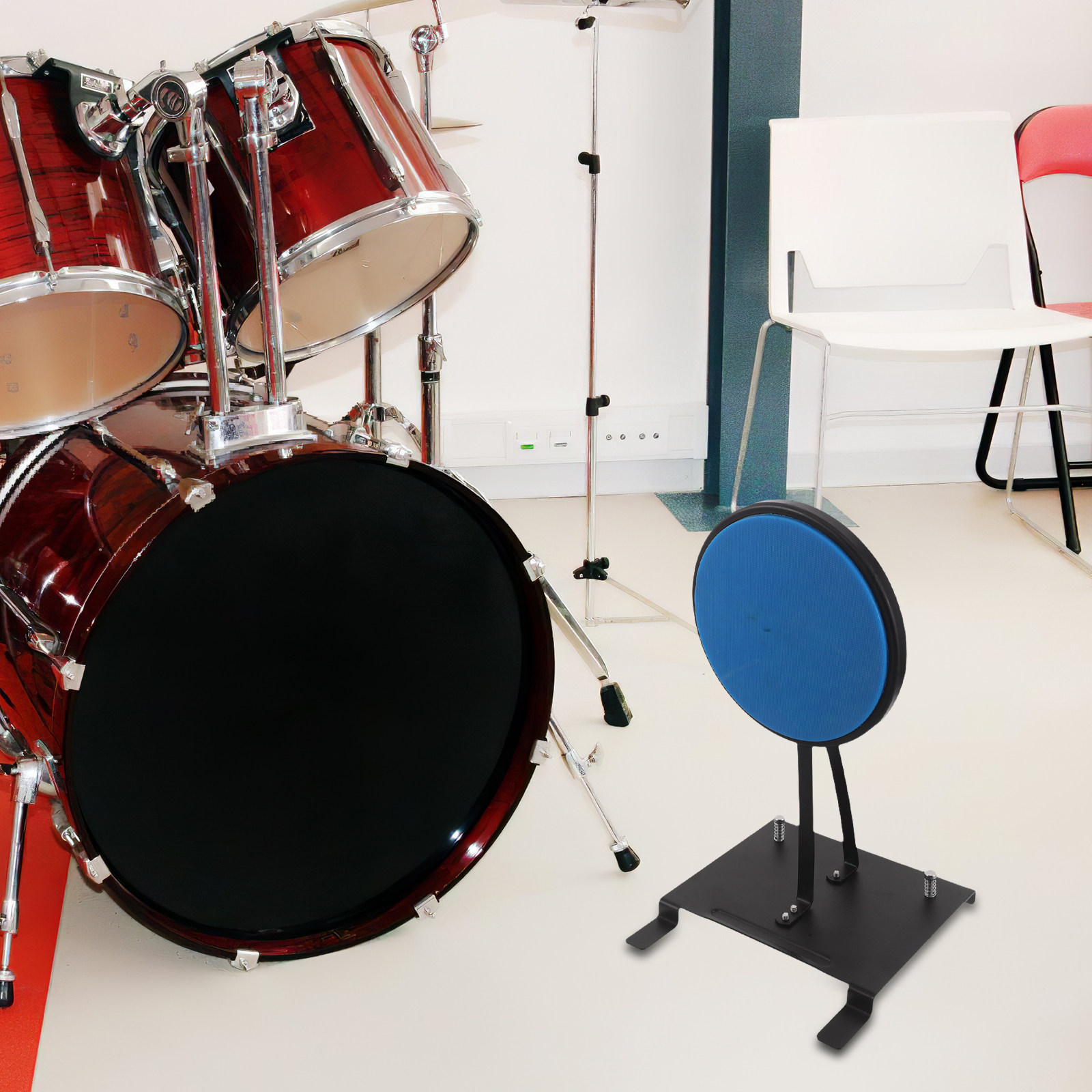 Drum Practice Pad - Drum Practice Pad Kit Silent Mute
