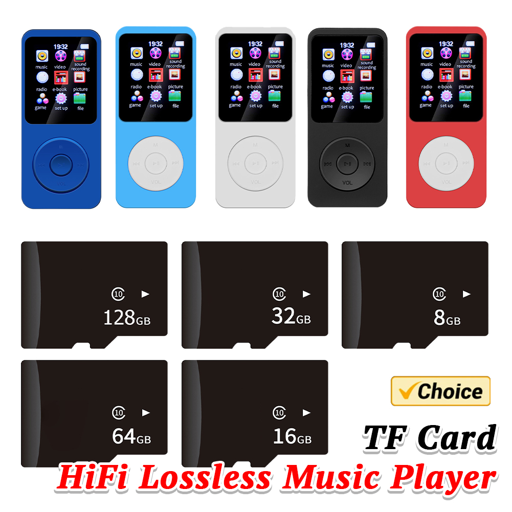 Audio Music Recording - MP3 Player 1.8 in Screen Music