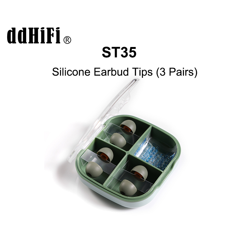 DD ddHiFi ST35 D-Tips Silicone - đánh giá và giá Audio Music App