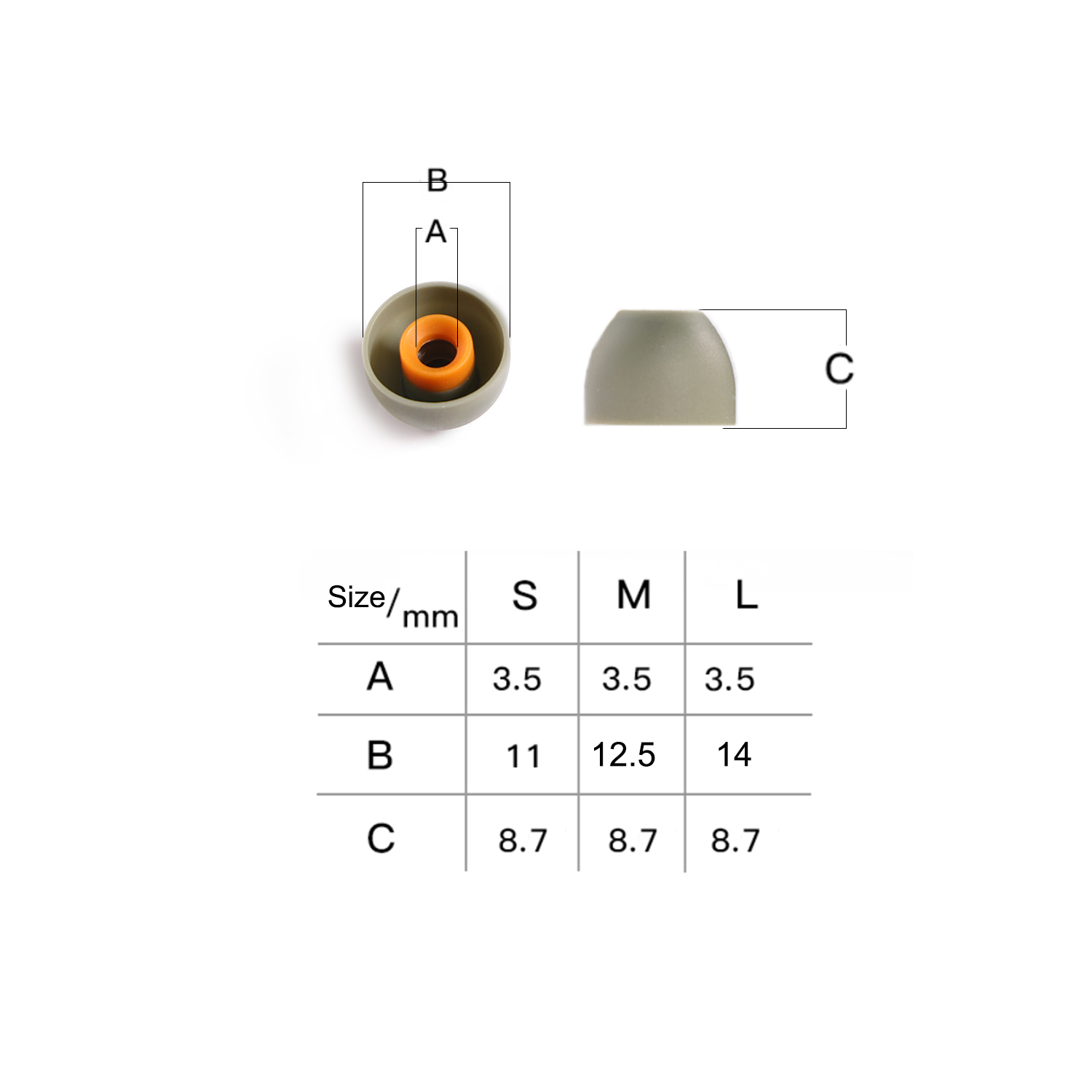 DD ddHiFi ST35 D-Tips Silicone - đánh giá và giá Audio Music App