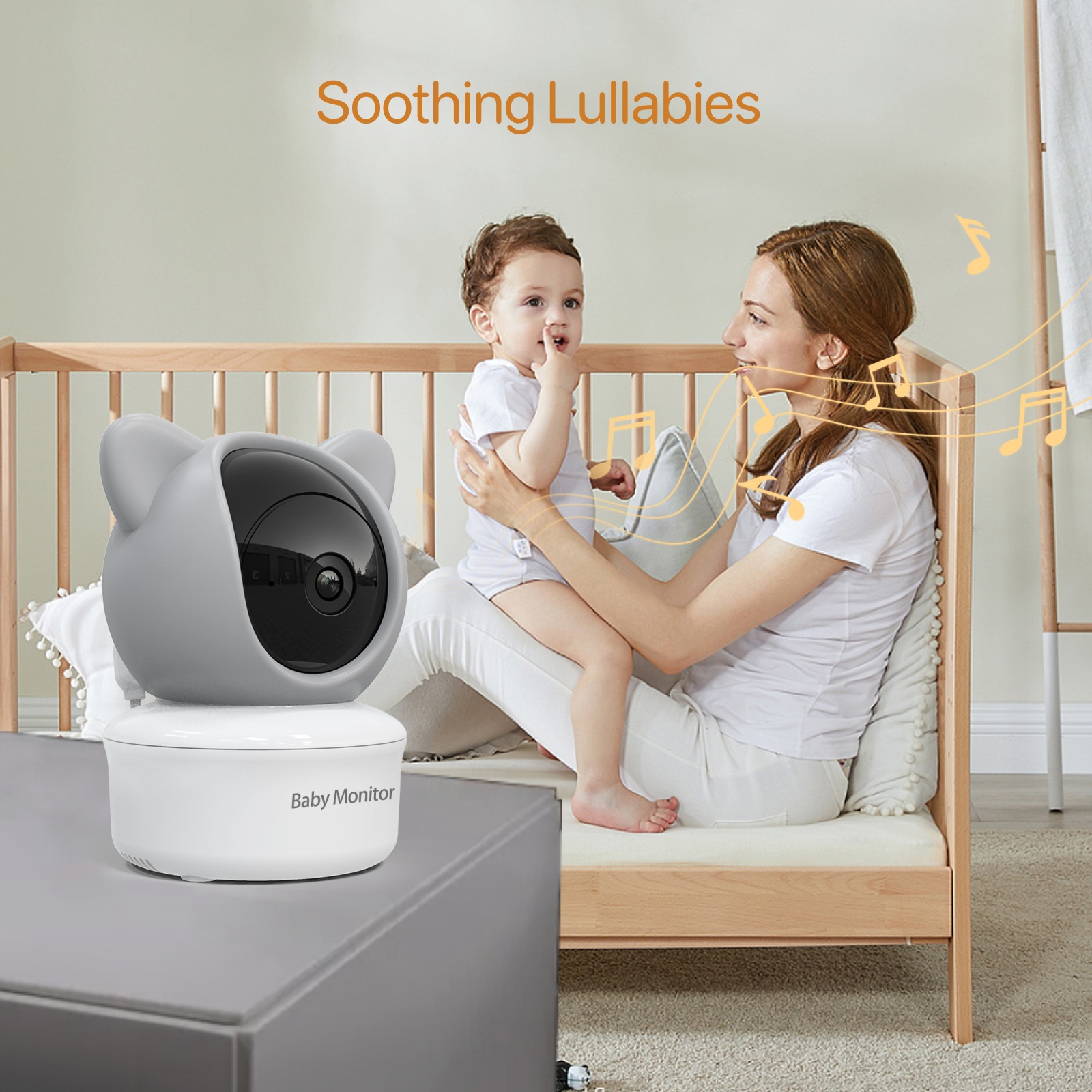 5 Inch Video Baby Monitor with - đánh giá và giá Audio Music Apps