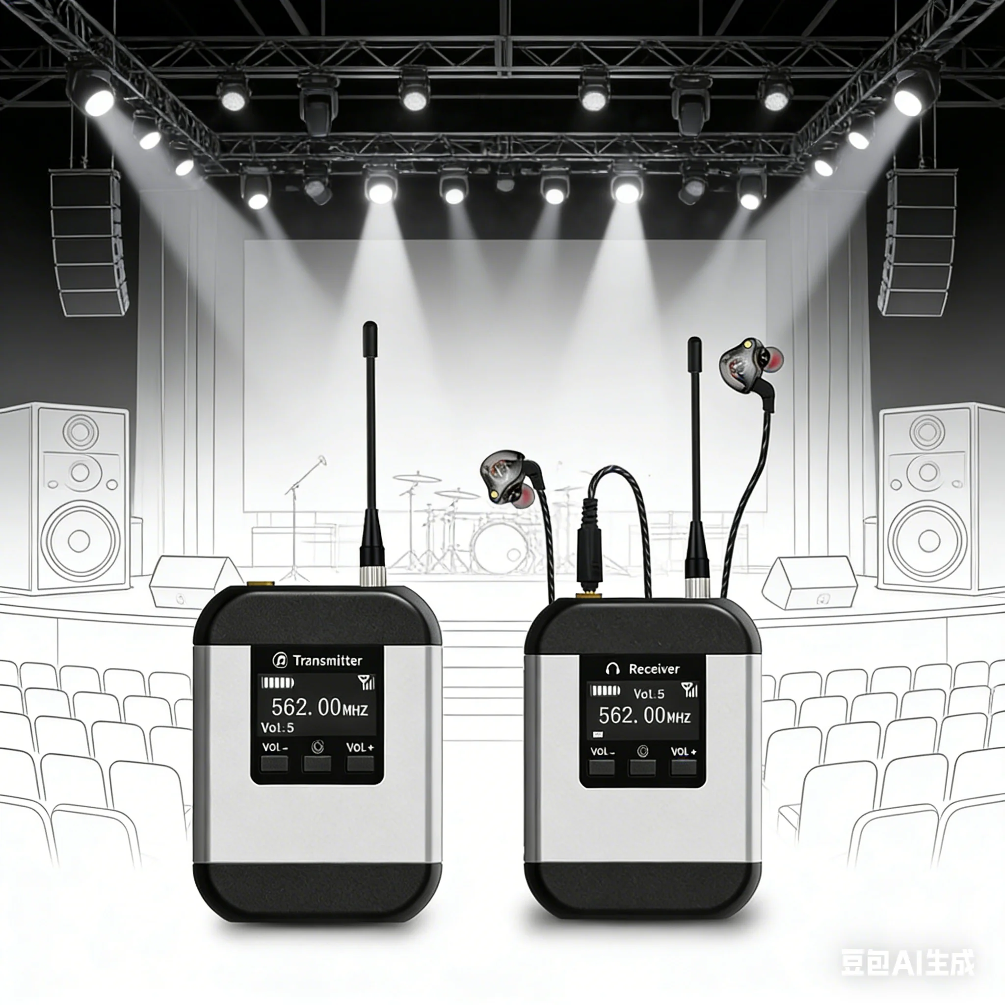 UHF Wireless In-Ear Monitoring - đánh giá và giá Audio & Music Settings Xbox One