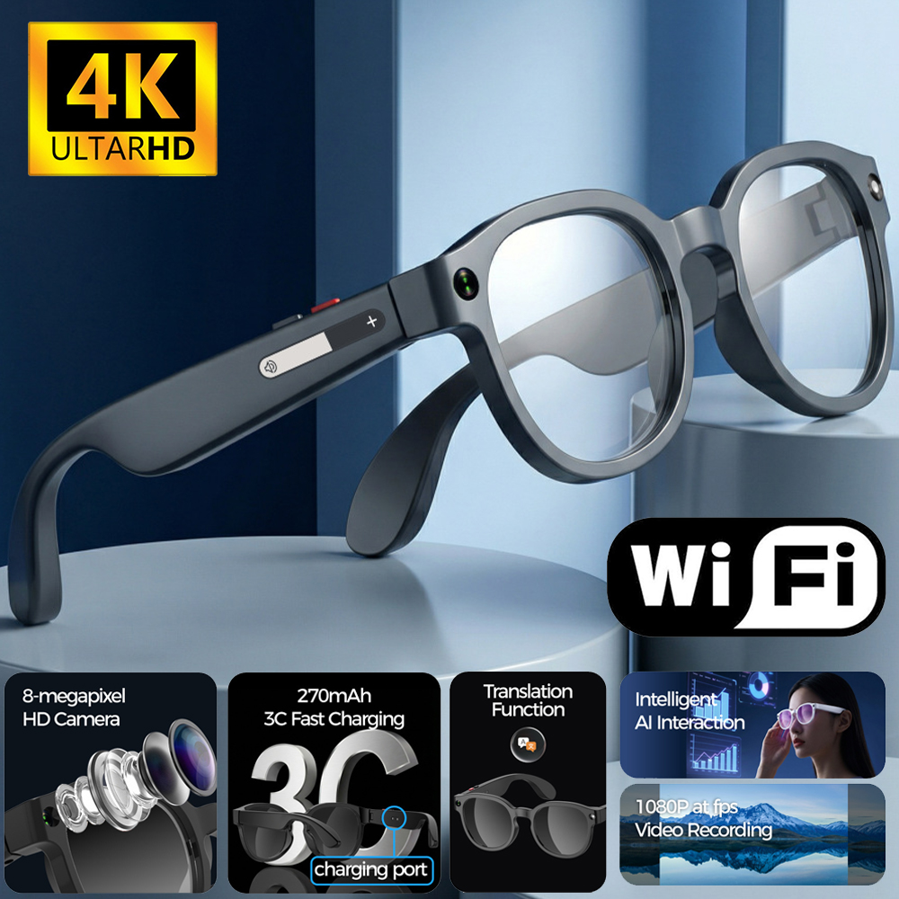 2026 AI Smart Glasses AI Trans - đánh giá và giá Audio Music Recording