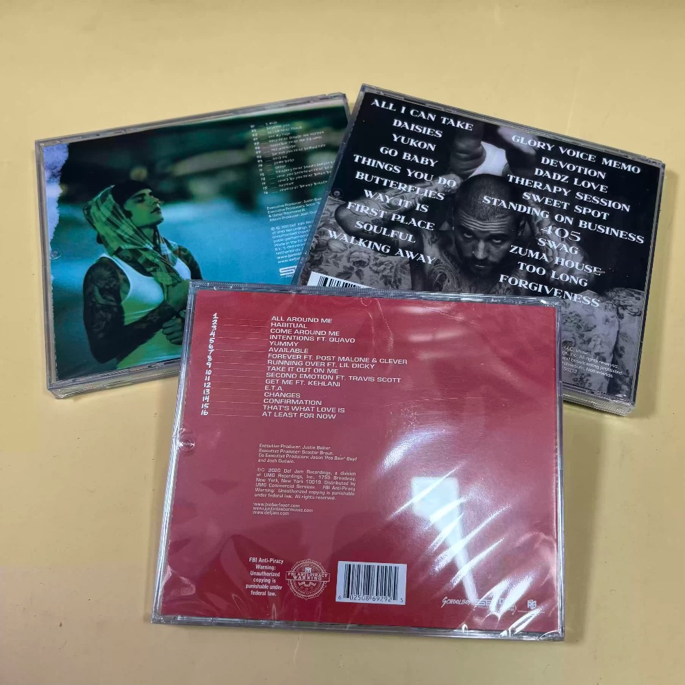 CD 'Justice', 'Changes', 'Swag - đánh giá và giá Audio Music Free