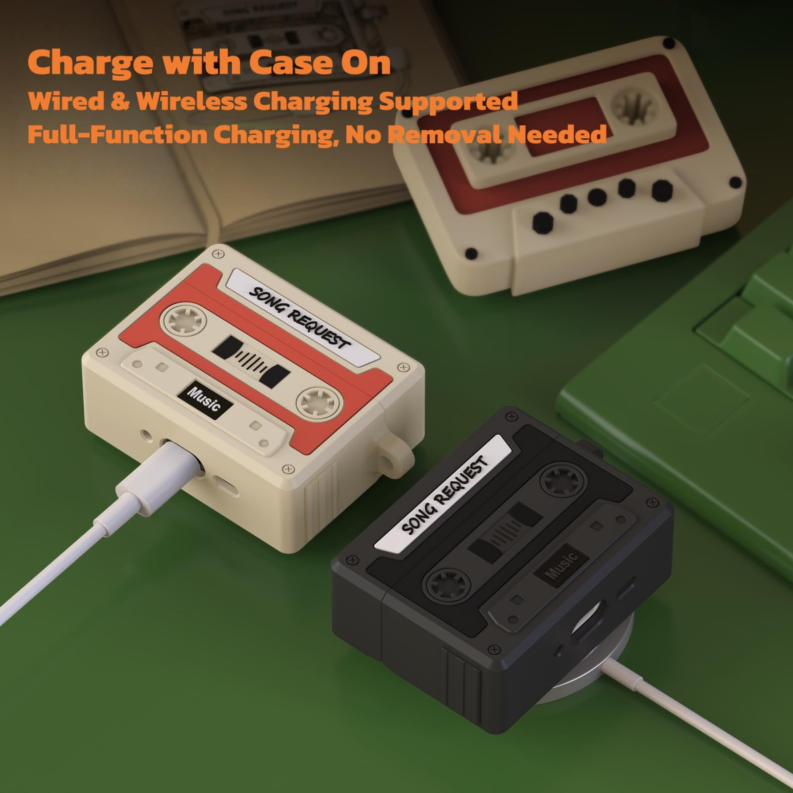 Retro Cassette Case For AirPod - đánh giá và giá Anker Speaker Soundcore Boom 2