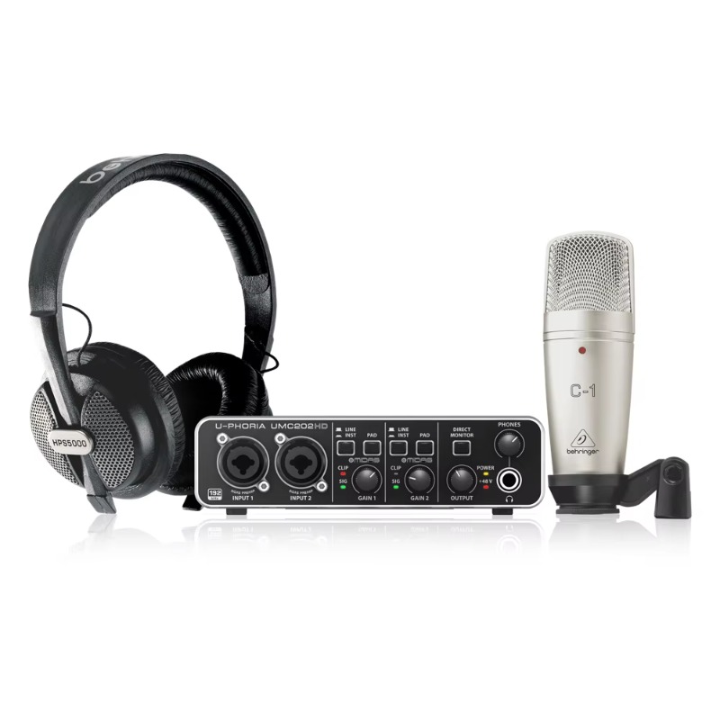 Behringer U-Phoria Studio Pro  - đánh giá và giá Audio Music Recording