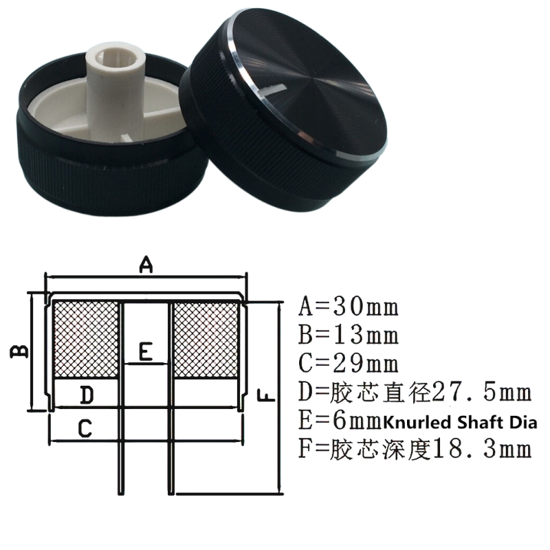 1 Cái 30*13Mm Hợp Kim Nhôm Chi - đánh giá và giá Audio Music Converter