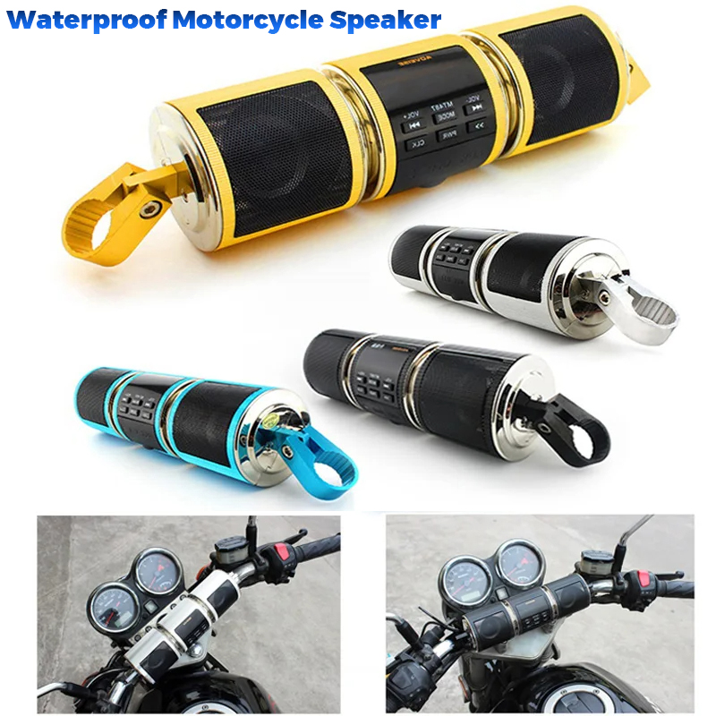 Motorcycle Audio FM Radio AUX  - đánh giá và giá Audio Music Free Mp3