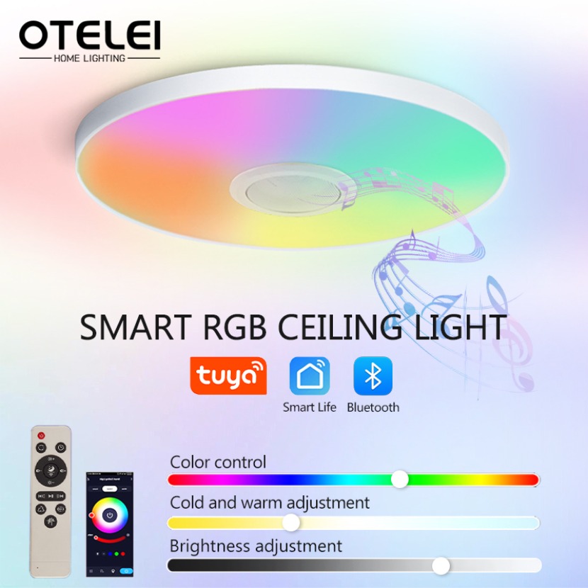 TUYA Smart Music Ceiling Light - đánh giá và giá Audio Music Apps