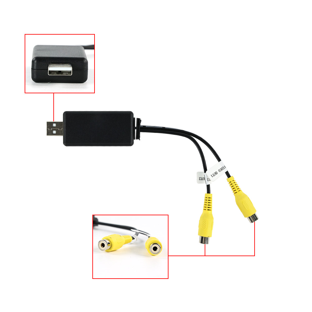 USB To CVBS RCA Video Output A - đánh giá và giá Audio Music Converter