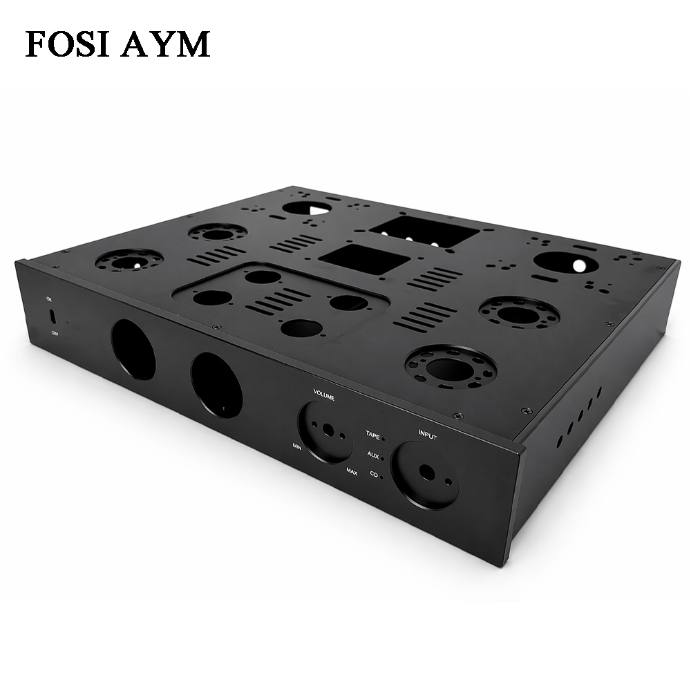 FOSI AYM 415x330x70mm Full Alu - đánh giá và giá Audio Music Converter