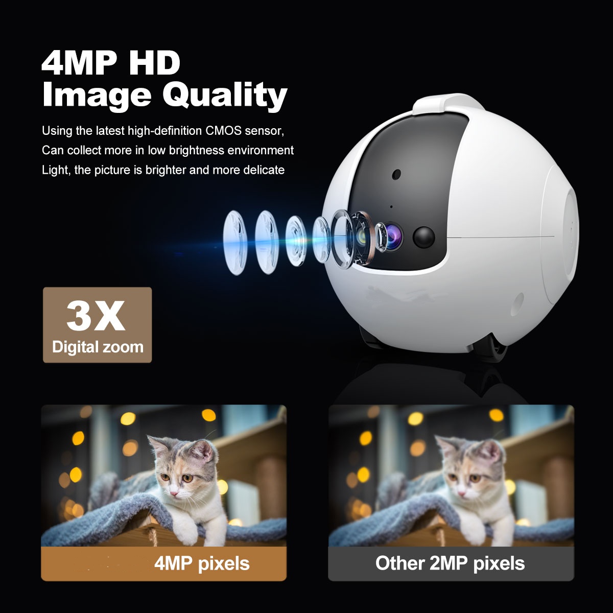Pet Camera Robot 4MP Pet Compa - đánh giá và giá Audio & Music Settings Xbox One