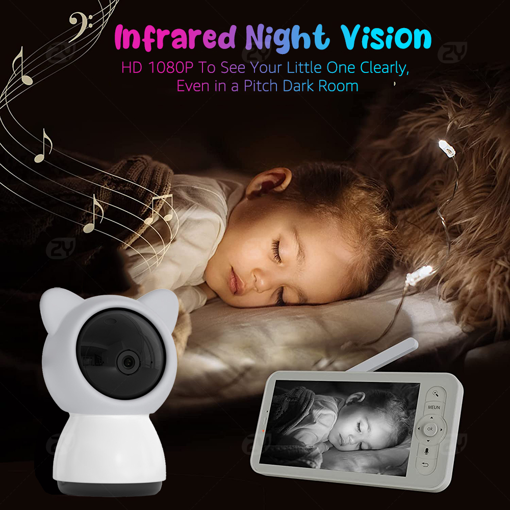 HD WiFi Baby Monitor with APP, - đánh giá và giá Audio Music Apps