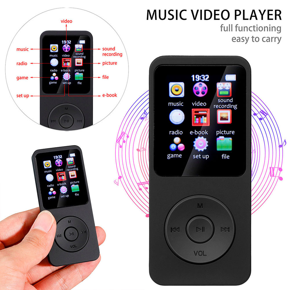 MP3 Player 1.8 in Screen Music - đánh giá và giá Audio Music Recording
